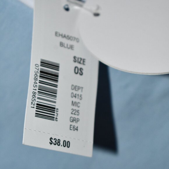 Edgehill Collection Baby Boy Solid Swaddle Blanket in Blue #EHA5070 NWT - Picture 2 of 3